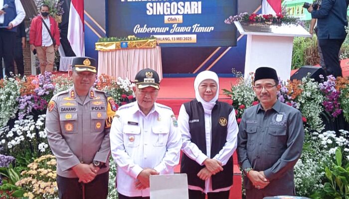 Gubernur Jatim Resmikan SPAM di Singosari Malang Senilai Rp 11,2 M