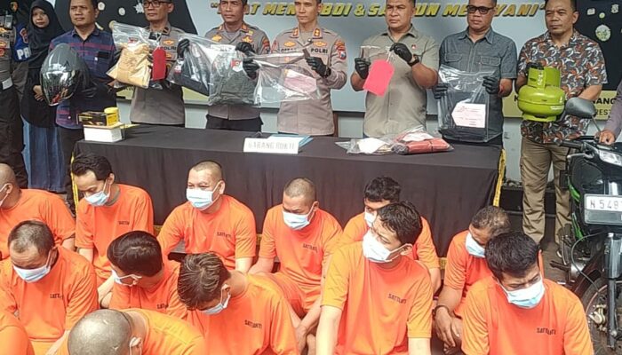 Amankan 36 Tersangka dan Ungkap 24 Kasus dalam Operasi Pekat 2 Semeru 2025 Polresta Malang Kota