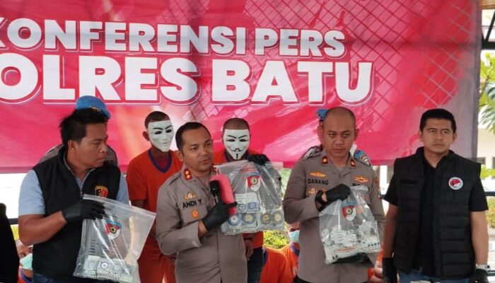 Komplotan Spesialis Instalasi Listrik Asal Semarang Acak-acak Kota Batu