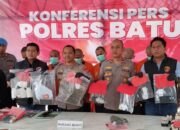 Empat Bulan, Polres Batu Ungkap 23 Kasus Narkoba