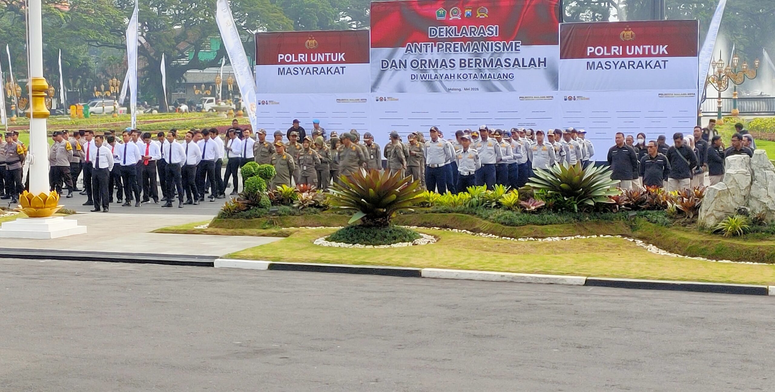 Deklarasi Anti Premanisme: Kota Malang Bergerak, Tak Sudi Ditunggangi Ormas Bermasalah