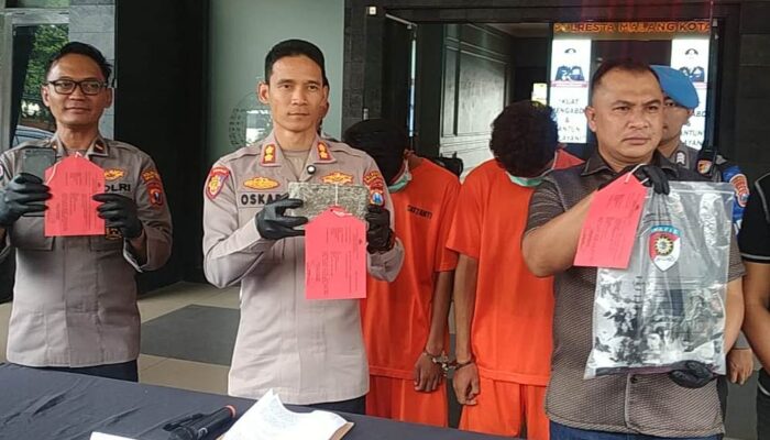 Berdalih Terganggu, Dua Remaja di Malang Lempar Paving ke Pengendara Motor