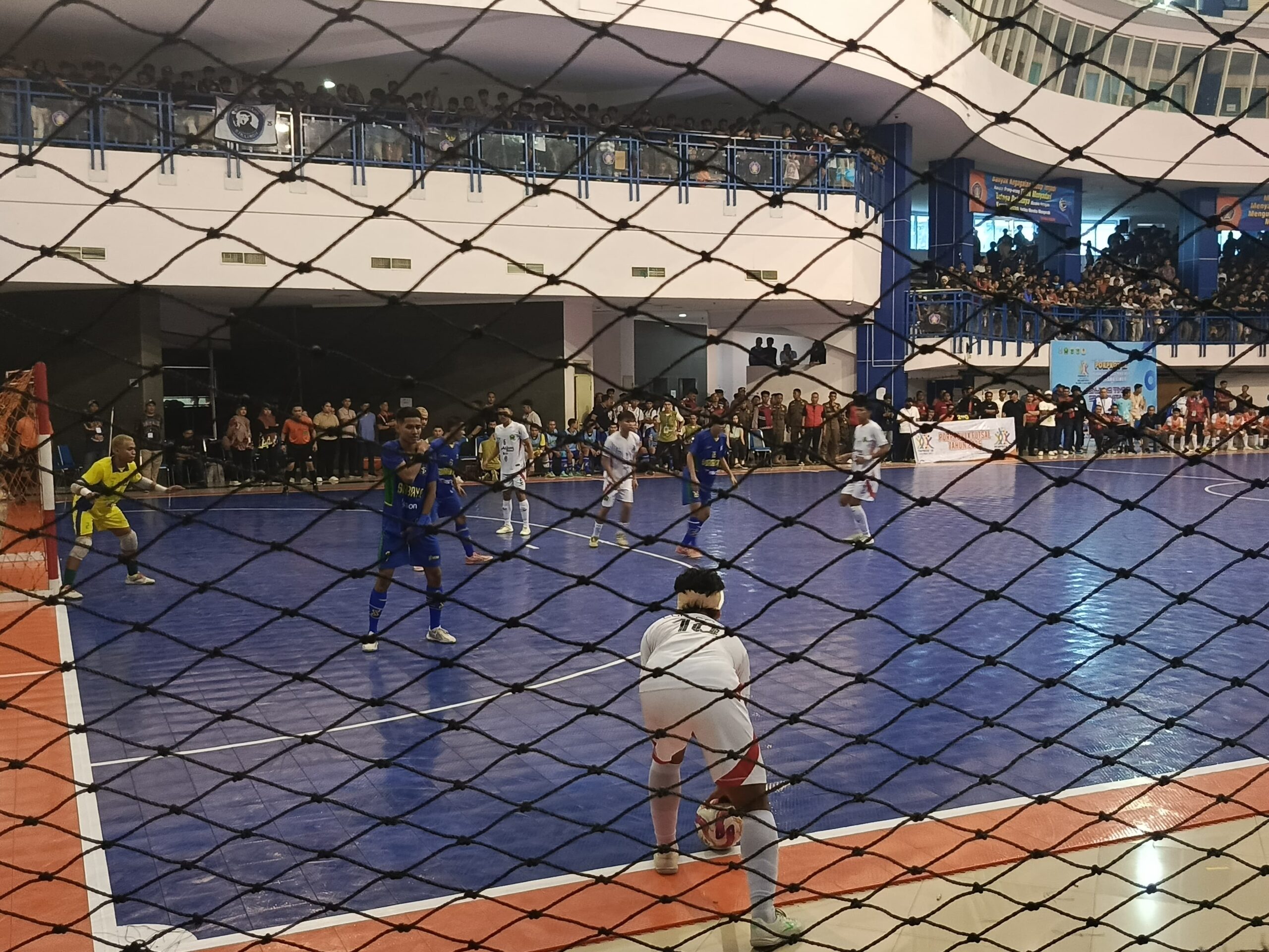 Final Futsal Porprov Putra Berlangsung Panas, Kota Malang Takluk 0-2 dari Kota Surabaya