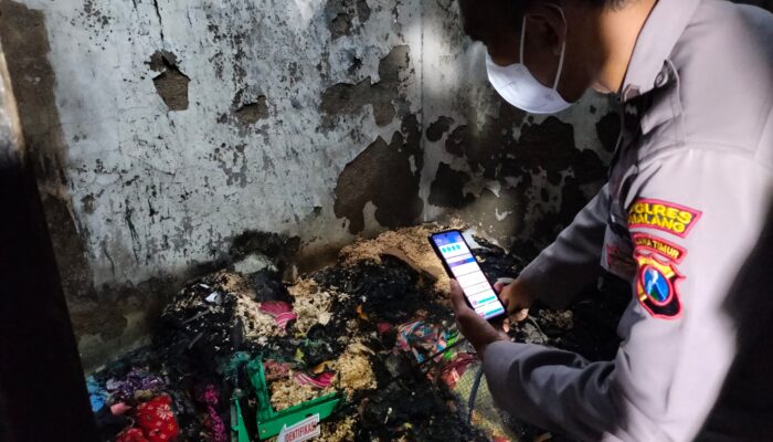 Polisi Selidiki Kebakaran Rumah di Tumpang Malang, Seorang Lansia Meninggal Dunia