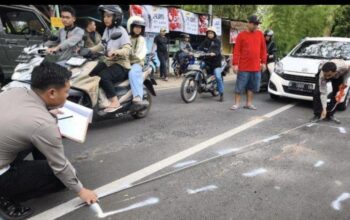 Seorang Ibu Rumah Tangga Meninggal dalam Kecelakaan Lalu Lintas di Blimbing Kota Malang