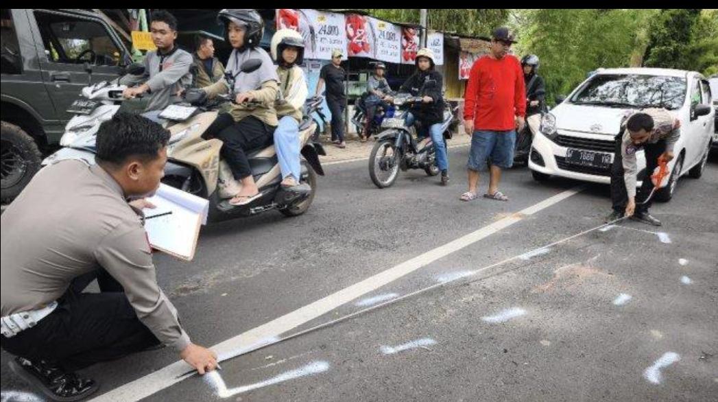 Seorang Ibu Rumah Tangga Meninggal dalam Kecelakaan Lalu Lintas di Blimbing Kota Malang