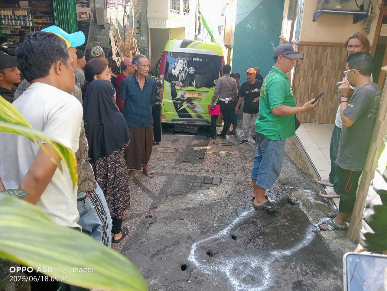 Mobil Pengangkut Cabai Tabrak Warga hingga Tewas di Perkampungan Sidosadar Kota Lama Malang