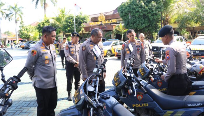 Polri Dorong Penguatan SDM dan Alutsista Sabhara lewat Supervisi Rayon VI di Polres Malang