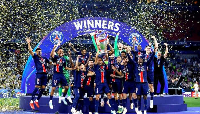 PSG Raih Gelar Piala Liga Champion Pertama dengan Kemenangan Telak atas Inter Milan