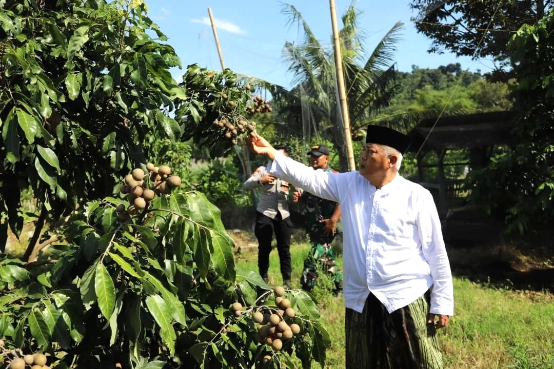 Bupati Malang, Drs. H. M. Sanusi, M.M., bersama Ketua TP PKK Kabupaten Malang, Hj. Anis Zaida Sanusi, dan didampingi oleh Pj. Sekretaris Daerah Kabupaten Malang, melakukan kunjungan kerja ke Desa Pondokagung, Kecamatan Kasembon, pada Minggu (01/06/2025) pagi.