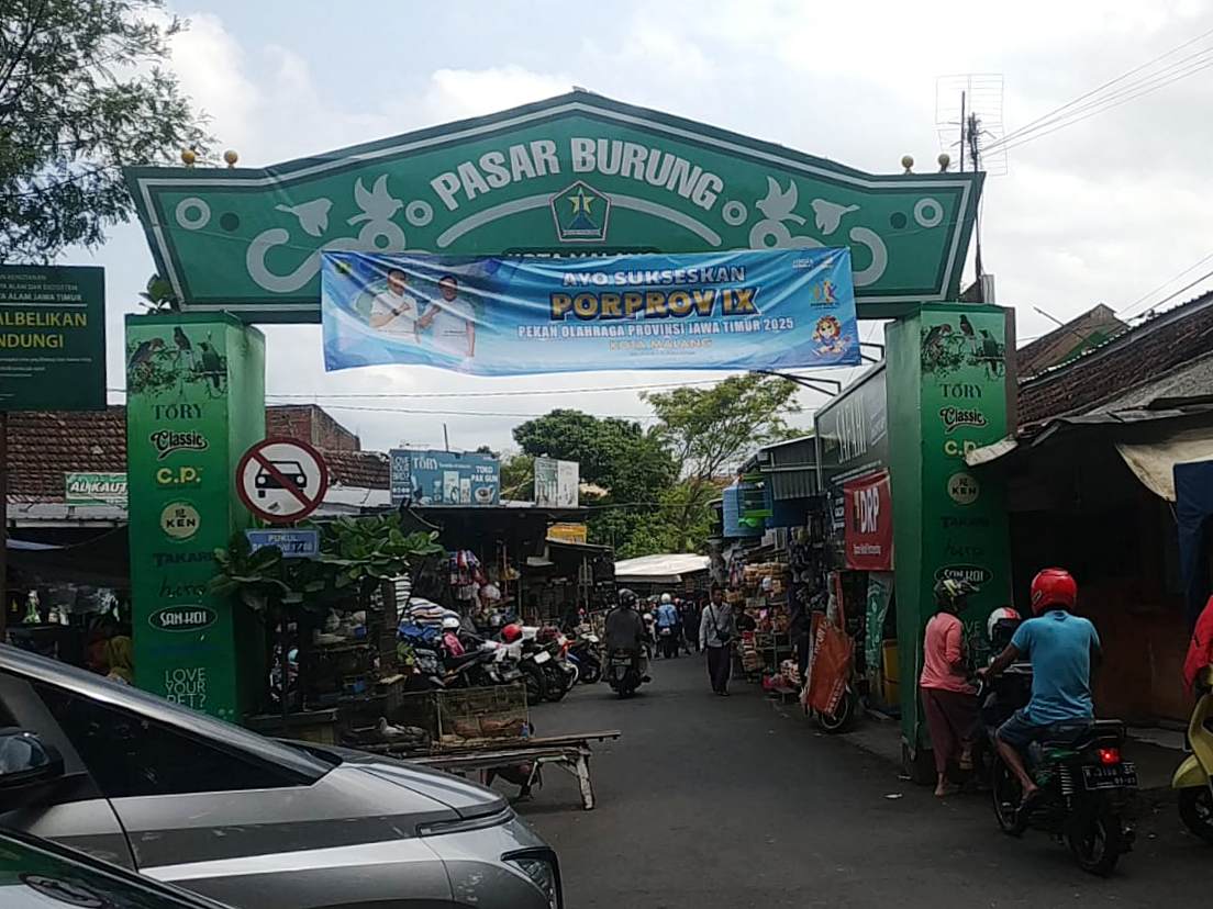 Dulu Surga Kuliner, Kini Kicau Burung: Pasar Senggol Legendaris Malang Tak Pernah Mati Meski Berganti Wajah