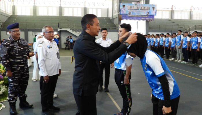 Character Building di Lanal Malang Bakar Semangat Kontingen Kota Malang Menuju Porprov IX Jatim 2025