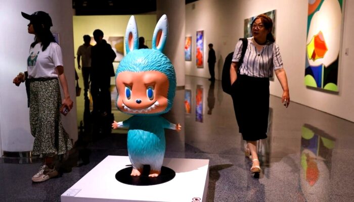 Labubu Termahal! Patung Monster Ini Terjual Rp 2,4 Miliar di Lelang Beijing