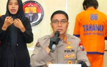 Polda Jatim melalui Direktorat Reserse Siber (Ditressiber) berhasil mengungkap kasus praktik jual beli sebanyak 2.500 konten video dan foto pronografi anak.