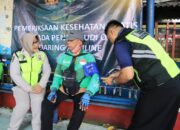Polres Malang Gelar Cek Kesehatan Gratis untuk Driver Ojol di Kepanjen