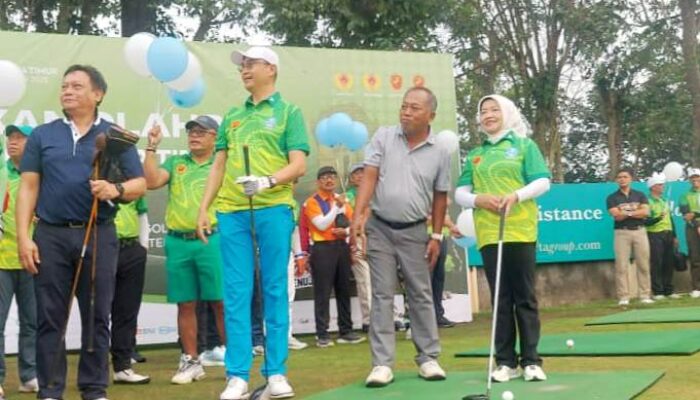 Golf Perdana di Porprov, Wabup Malang Harap jadi Pemantik Sport Tourism dan UMKM