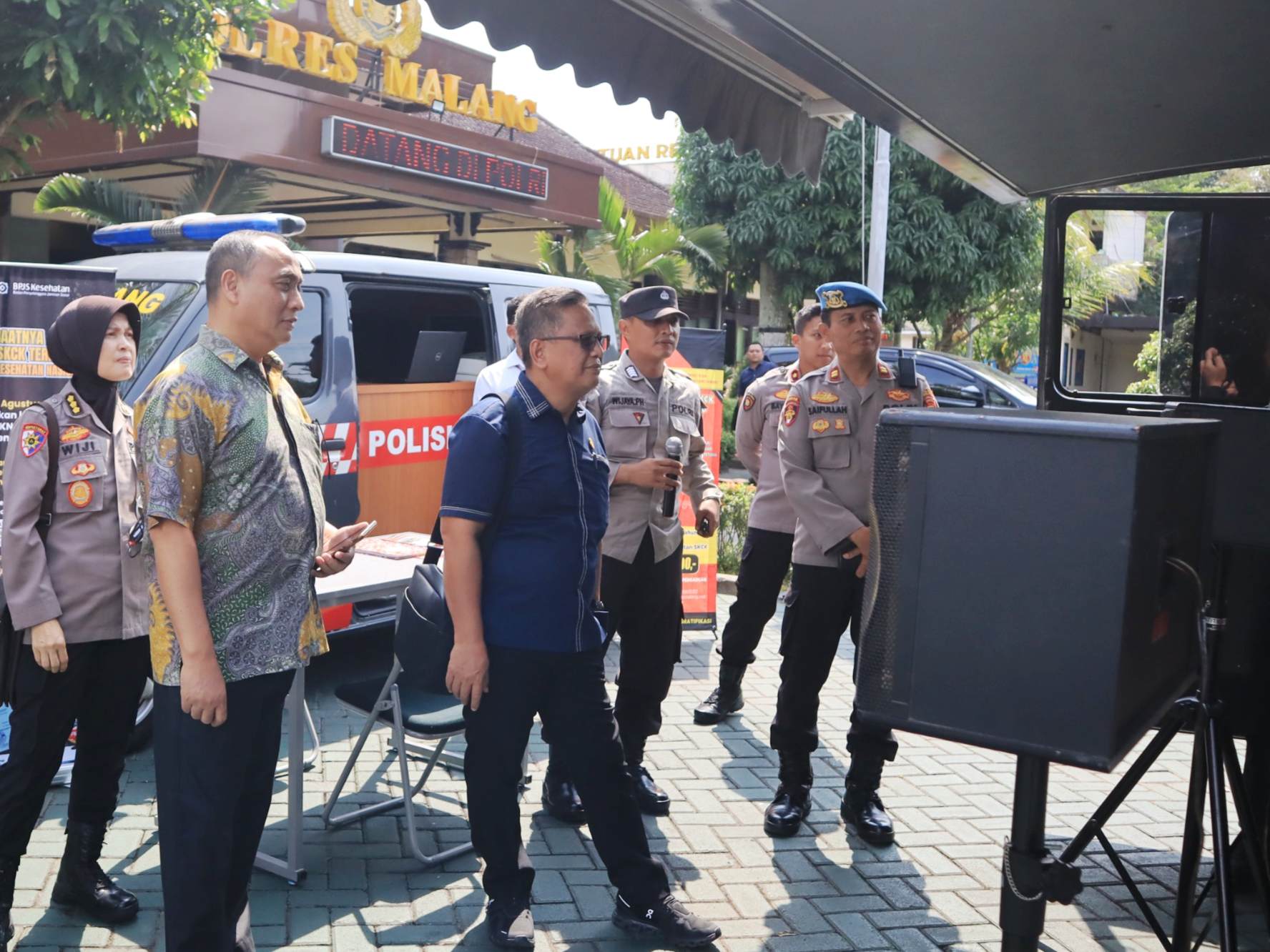 Kompolnas Lakukan Verifikasi Layanan Publik di Polres Malang