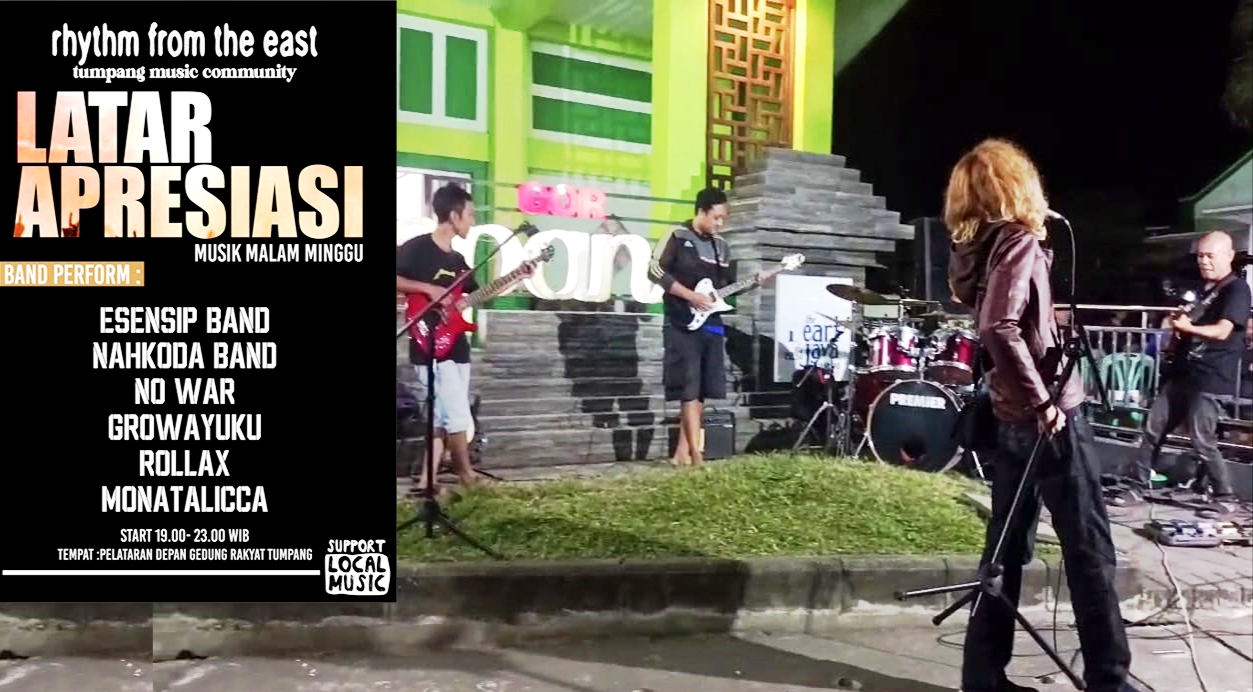 Setiap malam Minggu para musisi yang tergabung dalam Komunitas Musisi di wilayah Kecamatan Tumpang dan sekitarnya mengadakan perform di panggung terbuka, tepatnya Gedung Olah Raga (GOR) Desa Tumpang, persis dipinggir jalan Raya Tumpang.