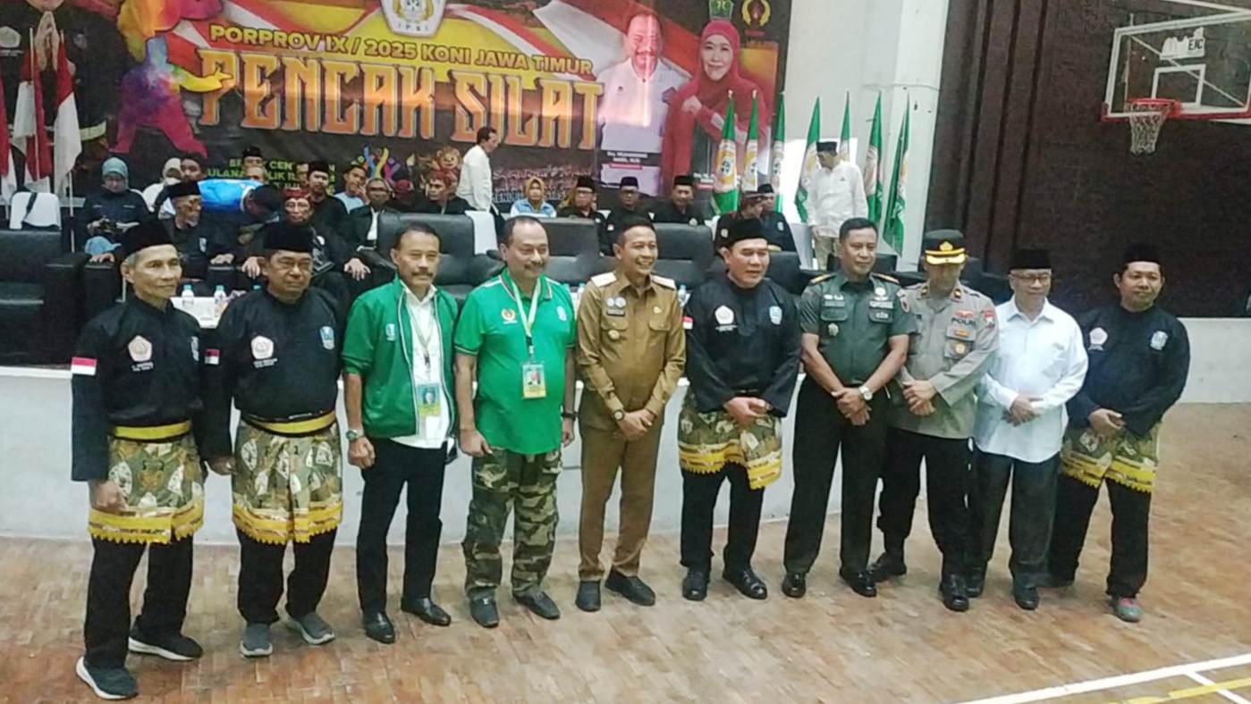 Pekan Olahraga Provinsi (Porprov) Jawa Timur IX/2025 untuk cabang olahraga pencak silat resmi dibuka pada Senin (30/6/2025) di Sport Center Universitas Islam Negeri (UIN) Maulana Malik Ibrahim, Kota Malang.