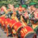 Drumband Yonzipur 5/ABW Curi Perhatian di Hari Bhayangkara ke-79 Polres Malang