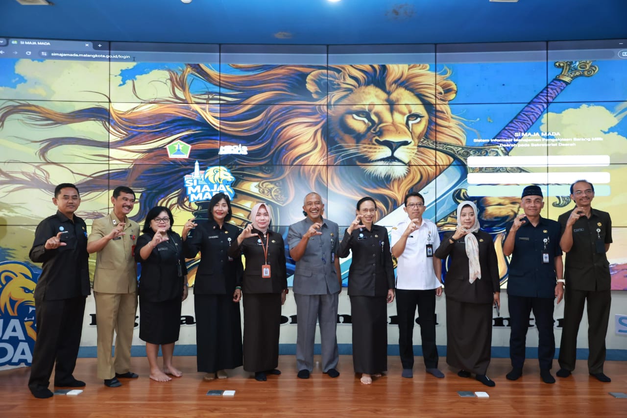 Pemkot Malang Launching SI MAJA MADA, Aplikasi untuk Mengelola Aset Daerah