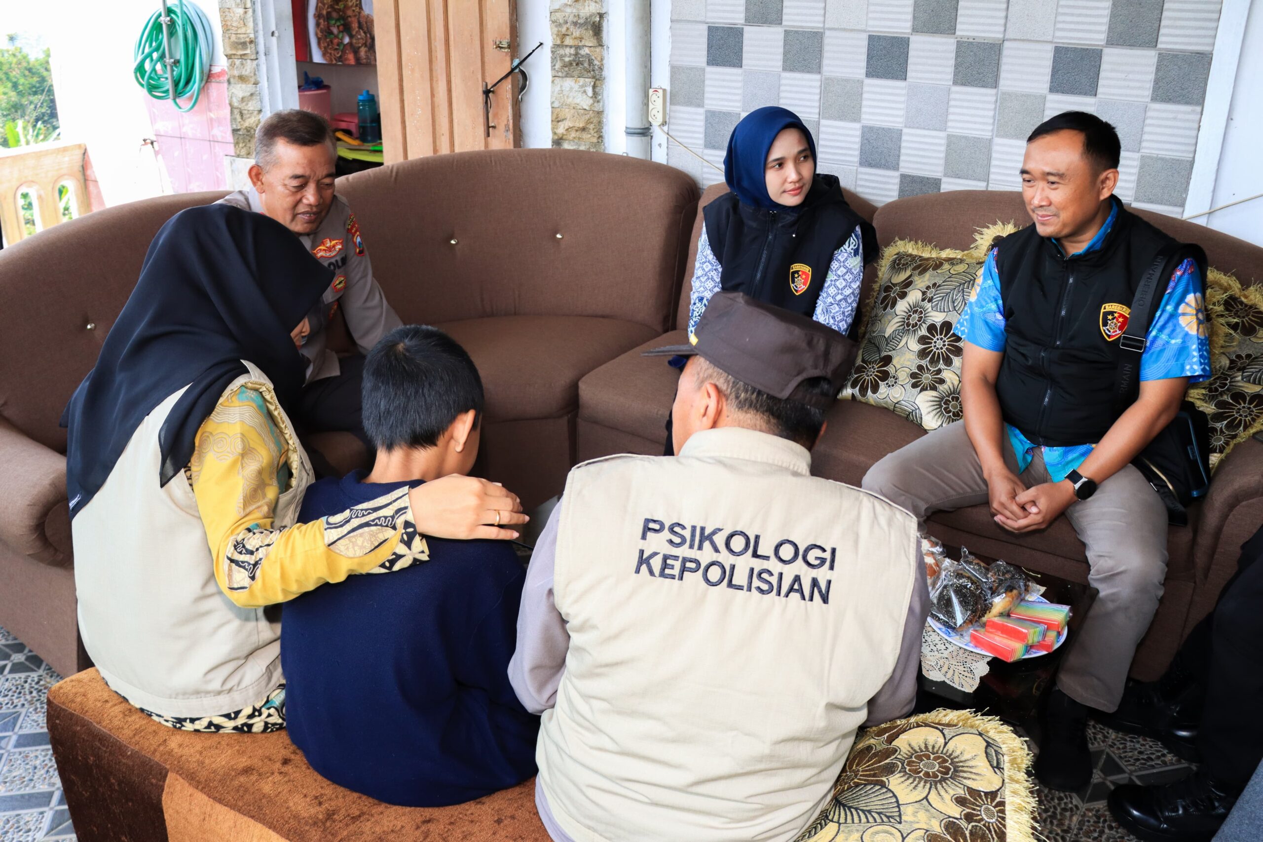 Polres Malang Beri Trauma Healing untuk Santri Korban Dugaan Penganiayaan