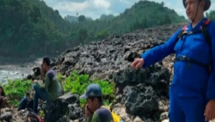 Remaja Hilang di Pantai Watu Lepek Belum Ditemukan, Cuaca Buruk Halangi Pencarian Lewat Laut