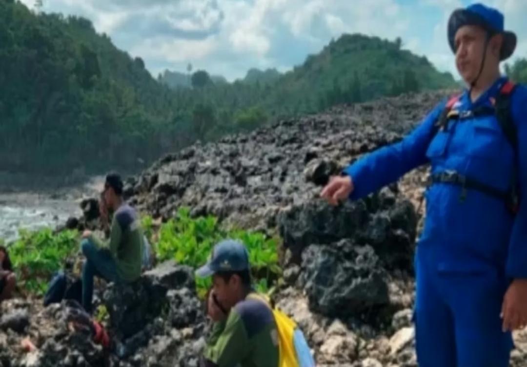 Remaja Hilang di Pantai Watu Lepek Belum Ditemukan, Cuaca Buruk Halangi Pencarian Lewat Laut