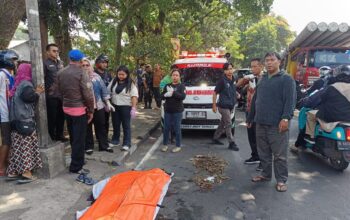 Wanita Paruh Baya Tewas Usai Terlibat Kecelakaan dengan Truk Gandeng di Gadang Malang