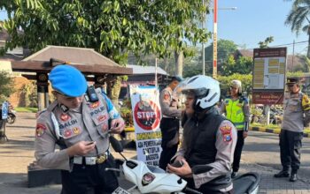 Tertib dari Dalam, Polres Malang Periksa Anggotanya di Operasi Patuh Semeru 2025