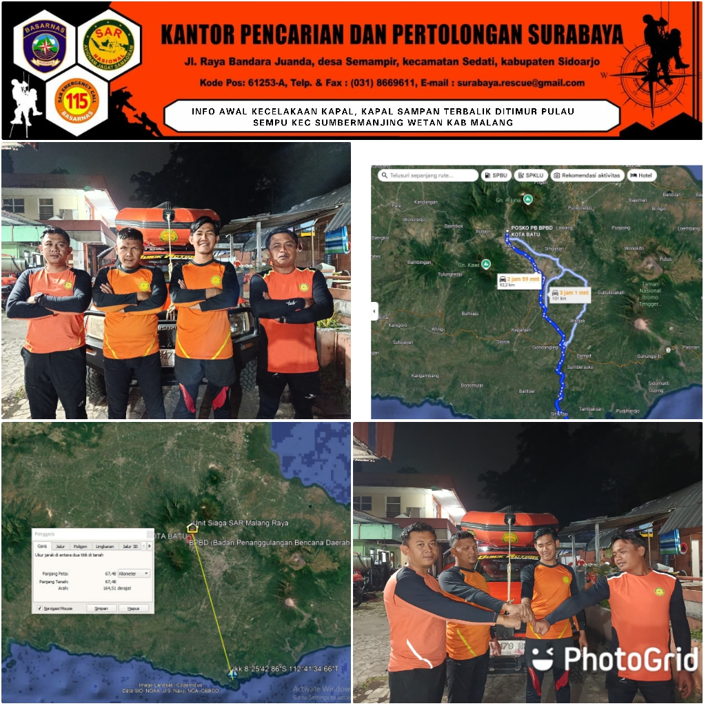 Nelayan SendangNelayan Sendangbiru Hilang di Laut Selatan, Perahu Ditemukan Terbalik di Sekitar Pulau Sempu