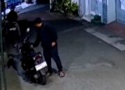 CCTV Rekam Aksi Curanmor Gagal di Kos-Kosan Lowokwaru Malang, Pelaku Kabur Tinggalkan Kunci T
