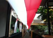 Merah Putih Membentang 80 Meter di Gang Sempit: Aksi Nasionalisme Warga RT 05 Bareng Malang
