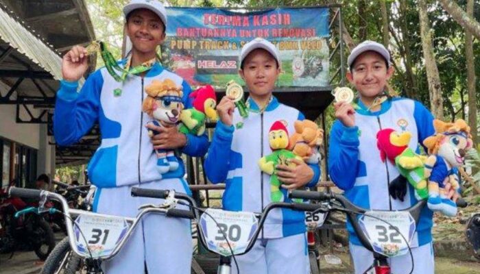 Srikandi BMX Kota Malang Tambah Perolehan Medali Emas, Kejar Kota Surabaya