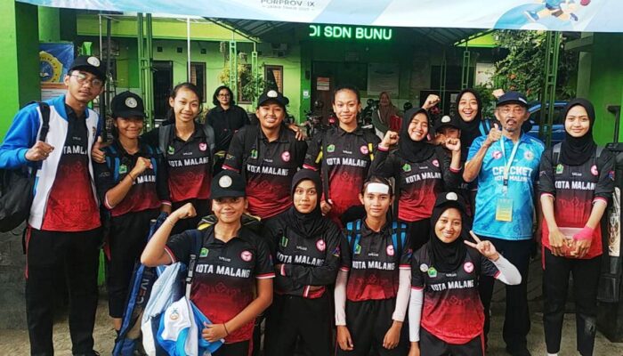 Lebihi Target, Tim Cricket Kota Malang Raih 5 Emas dan 2 Perak di Porprov Jatim IX/2025