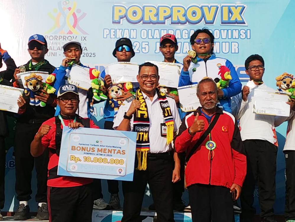 Raih 5 Medali, Tim Panahan Kota Malang Tembus Target di Porprov IX/2025