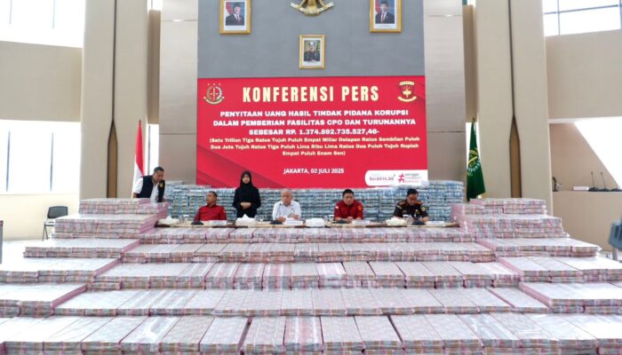 Kejagung Sita Rp1,37 Triliun dari 6 Perusahaan Sawit Terkait Kasus Ekspor CPO