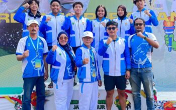 Sumbang 5 Emas dan 1 Perunggu, Patrice Eugenia jadi Pahlawan Tim Akuatik Kota Malang