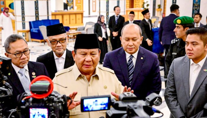 Indonesia dan Arab Saudi Bentuk DKT, Presiden Prabowo: Ini Kesepakatan Strategis
