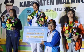 Sabet Tujuh Medali, Tim Ski Air Kota Malang Ukir Sejarah di Porprov Jatim IX/2025