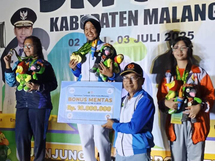Sabet Tujuh Medali, Tim Ski Air Kota Malang Ukir Sejarah di Porprov Jatim IX/2025