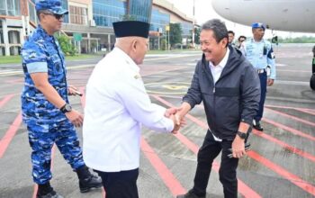 Menteri Trenggono Tinjau Lokasi Calon Kampung Nelayan Merah Putih Pujiharjo Malang