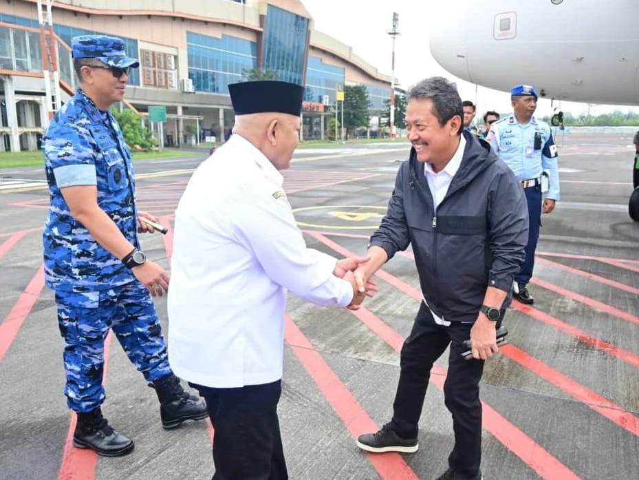 Menteri Trenggono Tinjau Lokasi Calon Kampung Nelayan Merah Putih Pujiharjo Malang