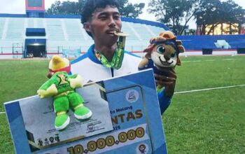 Arydho Faizal Pecah Telur di Porprov, Kota Malang Unggul di Cabor Atletik