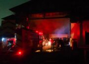 Gudang Ice Cream Joyday di Kabupaten Malang Terbakar Hebat, Kerugian Capai Rp. 1,5 Miliar