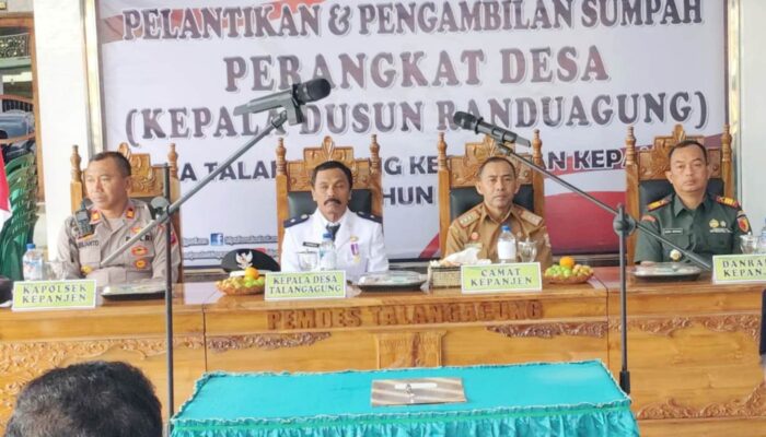 Kasun Baru Randuagung Resmi Menjabat, Kapolsek Kepanjen Ajak Jaga Harmoni Sosial