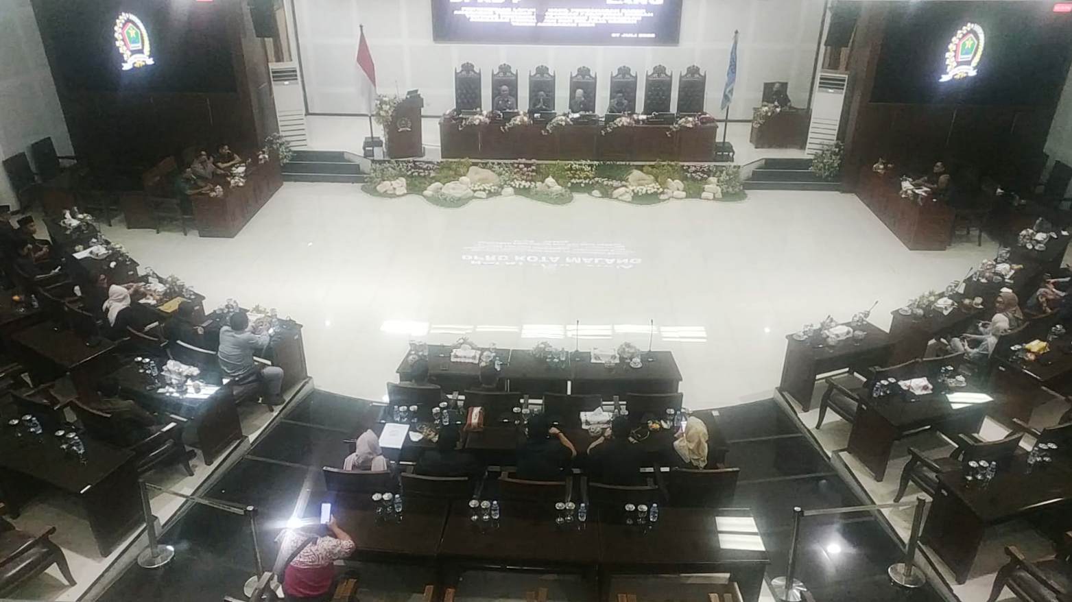 Dewan Perwakilan Rakyat Daerah (DPRD) Kota Malang menyampaikan laporan hasil pembahasan Rancangan Peraturan Daerah (Ranperda) tentang Pertanggungjawaban Pelaksanaan Anggaran Pendapatan dan Belanja Daerah (APBD) Tahun Anggaran (TA) 2024 dalam Rapat Paripurna yang digelar, Senin (7/7/2025).