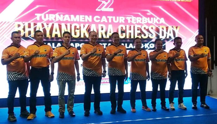 Wali Kota Malang Tutup Turnamen Catur Bhayangkara Chess Day Piala Kapolresta Malang Kota