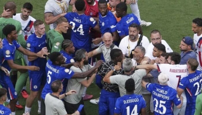Chelsea Permalukan PSG 3-0 di Final Piala Dunia Antar Klub, Ribut Usai Laga