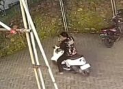 CCTV Rekam Detik-Detik Pencurian Motor di Kalirejo Lawang Kabupaten Malang